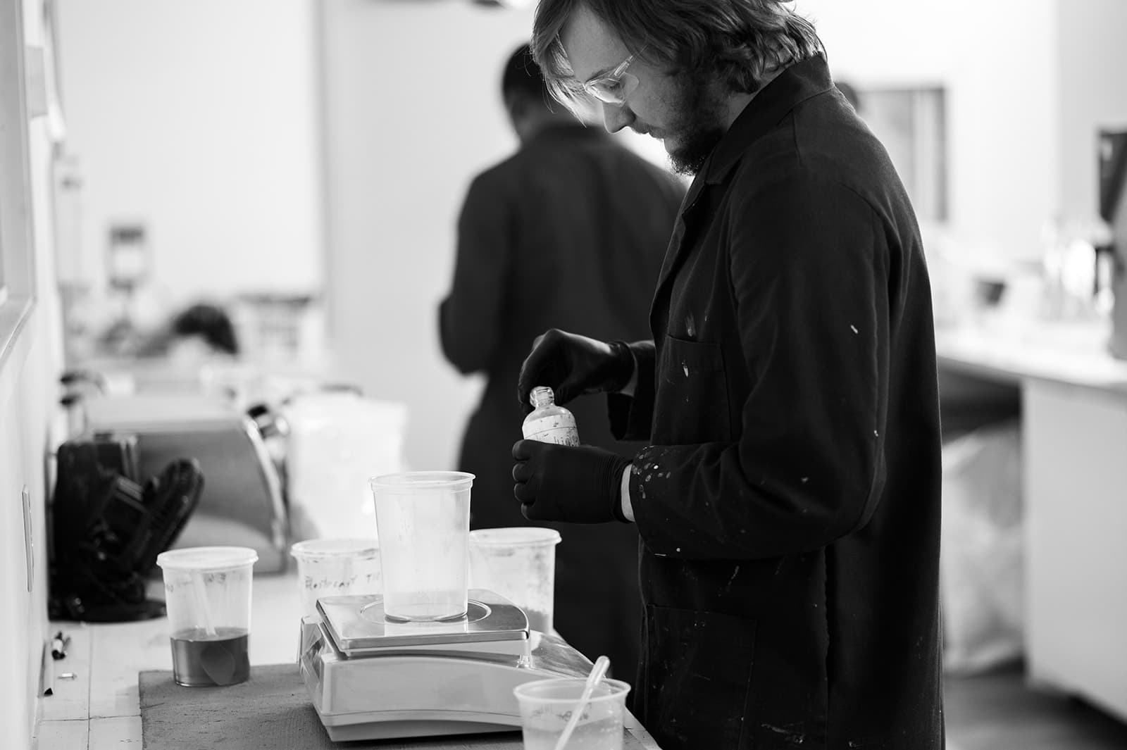 BarrierTek team in the laboratory